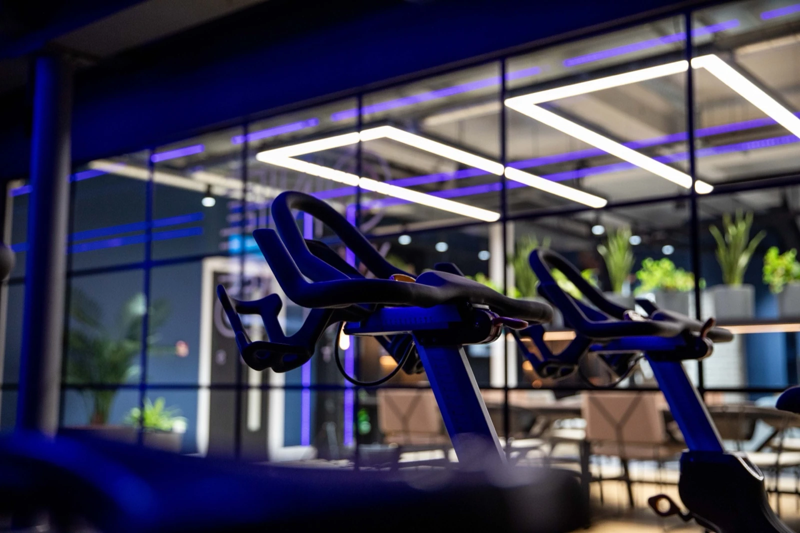 Strength room at Full Motion Physio Manchester, elite-level gym equipment