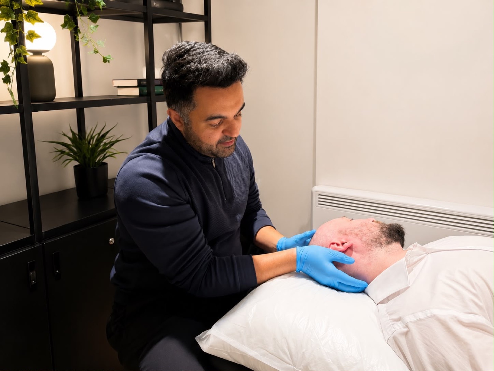Laryngeal physiotherapy around the throat and larynx at Full Motion Physio Manchester